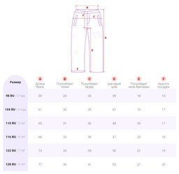 Брюки горнолыжные подростковые для девочки синего цвета 9252S - Mtforce фото 10