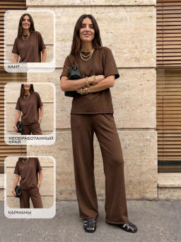Костюм хлопок с лайкрой наивысшее качество пенье - Knitka wear фото 19