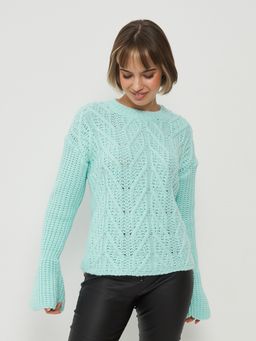 Джемпер женский Vay Be You 7222-40058 пан с шерстью