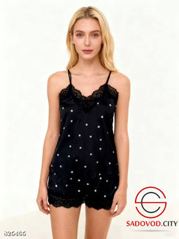 Пижама с шортами домашняя