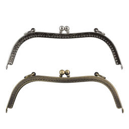 Gamma FER-08 Застежка для сумки фермуар 22 x 7.5 см 5 х 1 шт. №01 под серебро