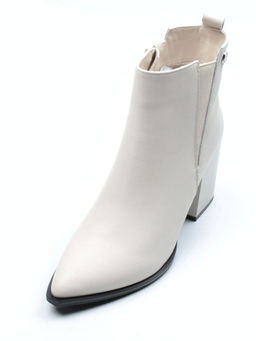 01-PCG267-2 LT.BEIGE Ботинки демисезонные женские (натуральная кожа, байка) - Фабричный китай фото 6