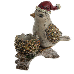 Фигурка декоративная "Птичка", L16 W6,5 H15 см, 2в.