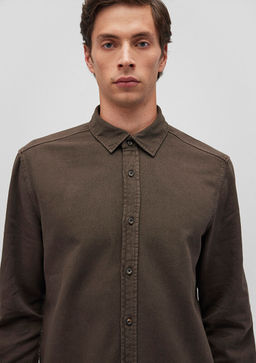 Kahverengi Gomlek - Mavi фото 5