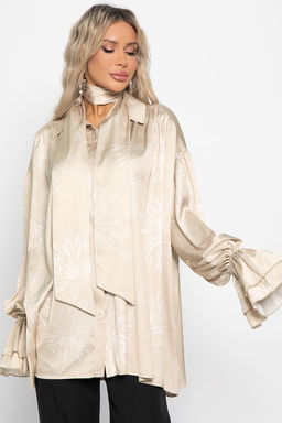 Блуза Присцилла (бежевая) Б14951-5М