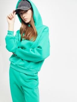 Анорак женский в зеленом цвете зеленый топаз 302861