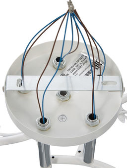 Люстра XA1601/5, 5×60 Вт, E27, белая