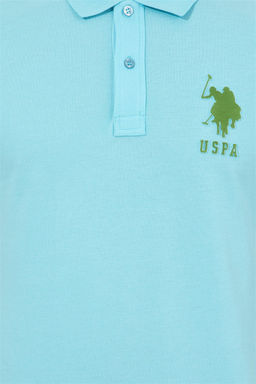Мужской бирюзовый поло яка t -рубашка неожиданная скидка в корзине - U.s. polo assn фото 6