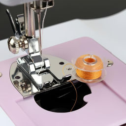 Набор шпулек с нитками, в органайзере, d=20 мм, 25 шт., разноцветный