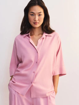 Льняная блуза свободного кроя ZR2605012001-90 / Zarina