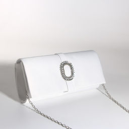 Сумка-клатч на магните, цвет белый - Simaland фото 4