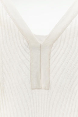 STRAPPY FINE KNIT TOP - Zara фото 6