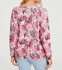 Пуловер, розовый - Linea tesini фото 4