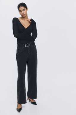 Top brillante con detalle girado - H&m фото 5
