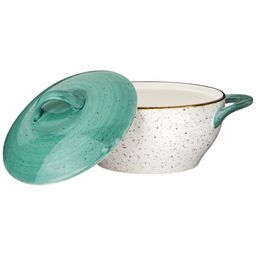 ФОРМА ДЛЯ ЗАПЕКАНИЯ С КРЫШКОЙ BRONCO NATURE 11*15,5*21 СМ 800 МЛ МЯТНАЯ  фото 3