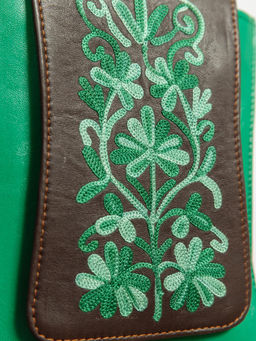 Сумка натуральная кожа через плечо №1115/38 - Ганг фото 3