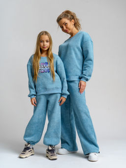 983 Костюм "Голубой/винтаж"