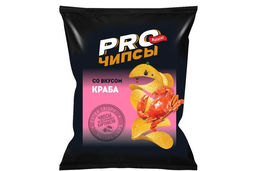Чипсы Pro-чипсы со вкусом краба 150 г