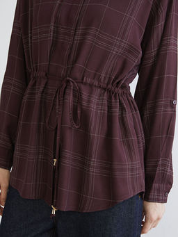 Ekose Kad?n G?mlek Tunik