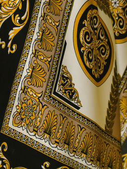 Большой, мягкий, тонкий и очень нежный двусторонний палантин с рисунком. - Tantino фото 4