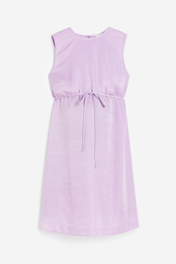 MAMA Vestido con cinturon de anudar