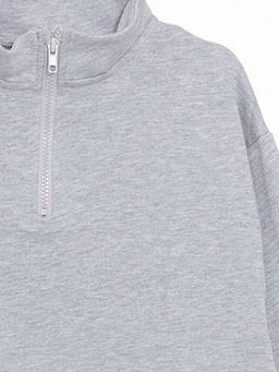 Dik Yaka Erkek ?ocuk Sweatshirt