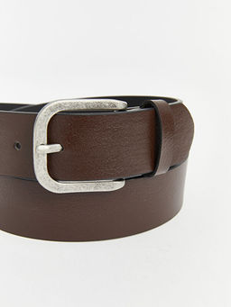 Deri G?r?n?ml? Erkek Kemer - Waikiki фото 2