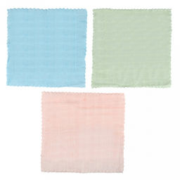 Салфетка для уборки 30х30см "Чистюля", микрофибра, набор 3шт (Китай)