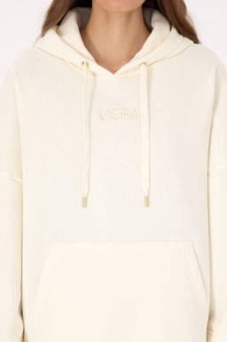 Kad_n Krem Sweatshirt - U.s. polo assn фото 6