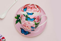 Чашка с блюдцем Розы, 0,4 л - Maxwell & Williams фото 9