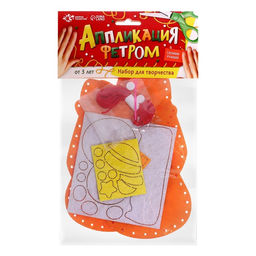 Набор для творчества Аппликация фетром, Снеговик - Школа талантов фото 2