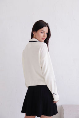 12068 Юбка чёрная вязаная - Martichelli фото 20