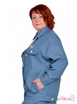 Куртка Модель №1954 размеры 44-84 - Plusmoda фото 3