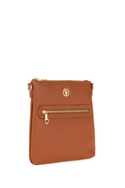 Женская светло-коричневая сумка через плечо Неожиданная скидка в корзине - U.s. polo assn фото 4