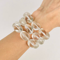 Бусины для украшений из Горного Хрусталя 39 см