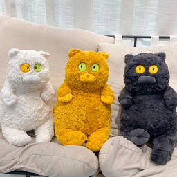 Мягкая игрушка Кошка пухлая 60 см (арт. 775)