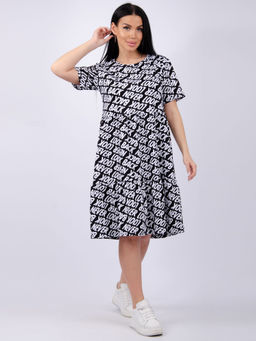 Платье "Касадея" неро, трикотаж