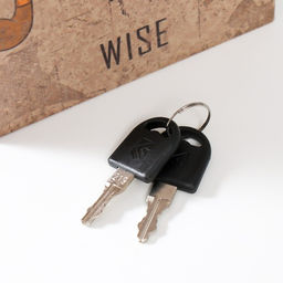 Шкатулка книга-сейф «Тигр в кепке и с трубкой», дерево, искусственная кожа, 21×13×5 см