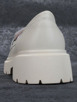 03-PDD178-2 LIGHT BEIGE Лоферы женские (натуральная кожа)