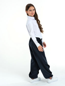 Школьные брюки для девочки Mooriposh, модель 0447