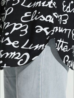 Жанетта туника женская (полоса синий) - Lovetex фото 94