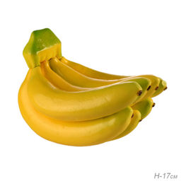 Муляж Бананы 17 см / 33-21 /уп 100/