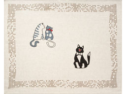 Полотенце 24С111-ШР/р.п. 46*60 "Коты-3" цв. 1 рис. 1022