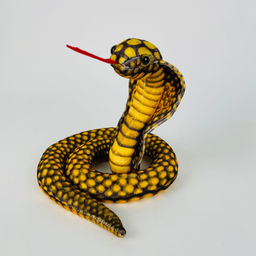 Мягкая игрушка змея - Кобра 20 см - Storyland фото 12