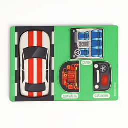 Рамка-вкладыш Строение машины - Лесная мастерская фото 8