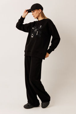 Брюки KOKOdea 50011 чёрный