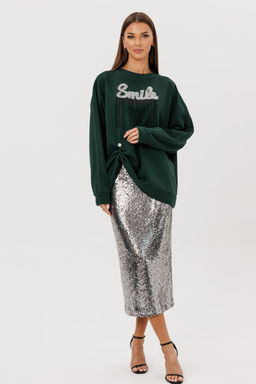 Костюм Lars Style 1121/1 темный изумруд, стальной