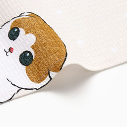 Полотенце Доляна Комочек счастья 2846 см, 100% хл, вафля 160 г/м  фото 4