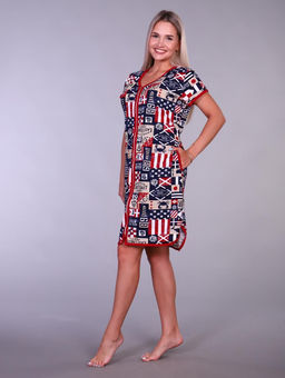 IV-CAPRIZ Тома - халат синий  фото 2