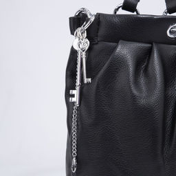 Сумка-тоут на молнии, цвет чёрный - Simaland фото 4